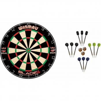 Winmau blade 4 Diana + dardos mcdart Talla:12 Steeldarts
