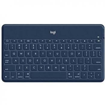 Teclado Bluetooth Logitech Keys-To-Go Azul Internacional QWERTY