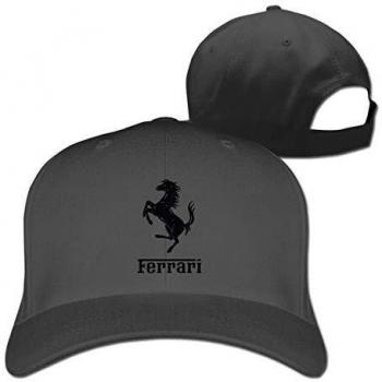 Fashion Ferrari Logo Adjustable Baseball Hat for Men Womens,Blue Sombreros y Gorras