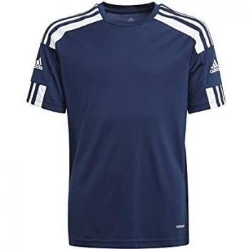 adidas, Squadra 21, Camiseta, Equipo Azul Marino/Blanco, 5-6A, Unisex-Hijo