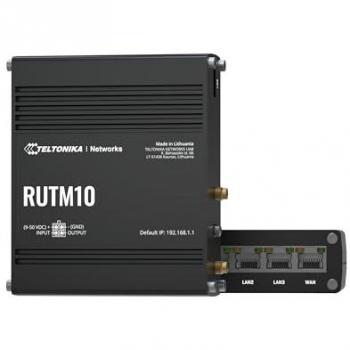 Router Industrial Teltonika RUTM10 Wi-Fi Dual-Band (2.4 GHz/5 GHz) Gigabit Ethernet, 4 Puertos RJ45, 867 Mbps