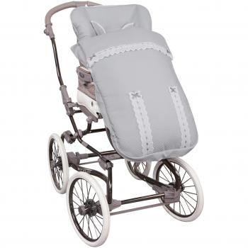 Babyline Classic - Saco de silla, unisex, color gris