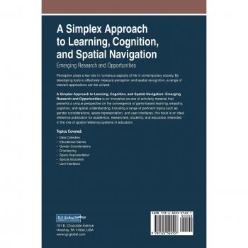Enfoque Simple para el Aprendizaje, la Cognición y la Navegación Espacial: Investigación Emergente y Oportunidades (Avances en Tecnologías Educativas y Diseño Instruccional) - Tapa Dura