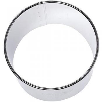 Aro de Repostería Birkmann, Ø 8 cm, Acero Inoxidable