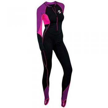 Scubapro Juwel Steamer Skin Suit Mujer, negro / rosa