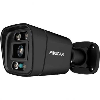 Foscam V5EP Cámara de vigilancia con resolución de 5MP, PoE, luz integrada y sirena