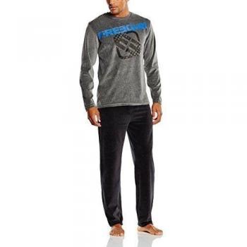 Freegun AH.FREESKATE.PYV.MZ - Pijama para hombre, color gris, talla XL