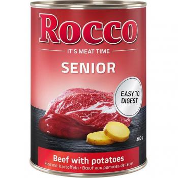 Rocco Senior 6 x 400 g - Vacuno con patatas