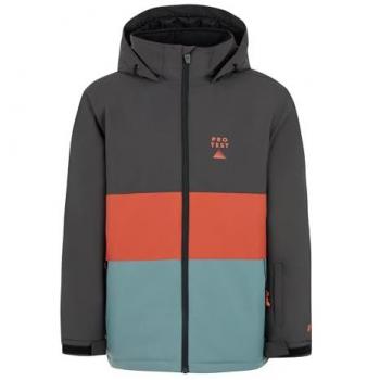 Protest Chaqueta de esquí Prtskimmer Jr para niños, 164 cm, con capucha