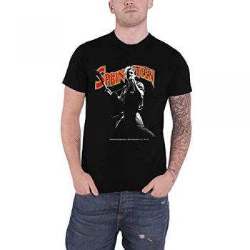 Bruce Springsteen Winterland Ballroom Singing T-Shirt for Men - Black - Sizes S to 3XL
