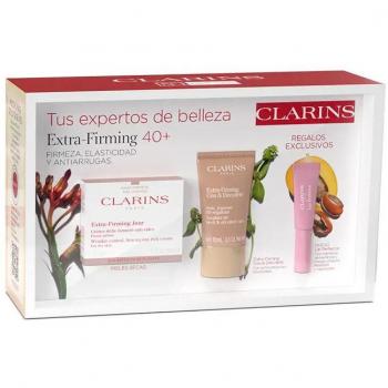 Clarins Extra-Firming Day Cream Dry Skin 50 ml Gift Set Anti-Aging Treatment
