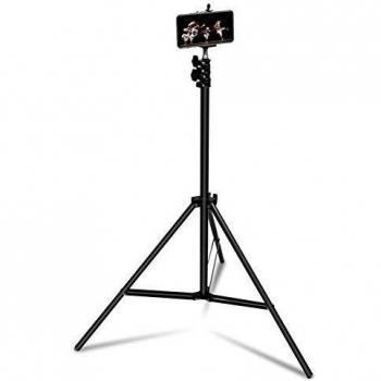 Trípode Ajustable Ligero de 72 cm a 210 cm para Smartphones y Cámaras LinQ