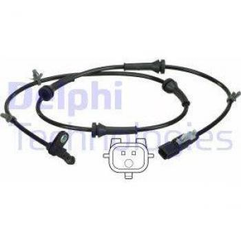 Sensor de ABS DELPHI SS20676 - Sensor de revoluciones de la rueda, compatible con múltiples modelos de vehículos, fabricado con materiales de alta calidad para garantizar precisión en la lectura y durabilidad, fácil instalación
