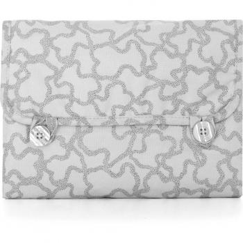 Cambiador de viaje Tous Baby estampado Kaos Gris - HKAOS-1407-07