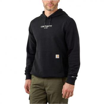 Sudadera Carhartt Lightweight Logo Graphic para hombre - Color negro, talla XL
