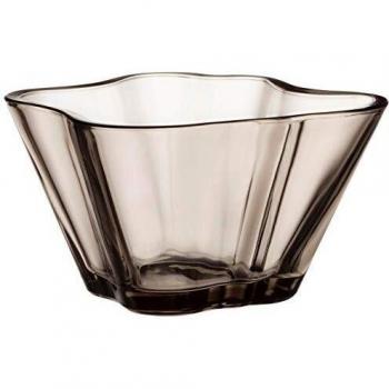 Iittala Alvar Aalto Collection Cuenco, marrón, 75 mm