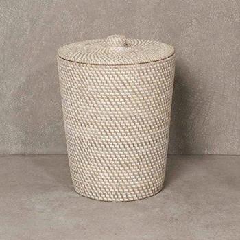 Cubo de basura para cuarto de baño Wanda Collection de fibra vegetal