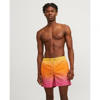 Bañador Jack & Jones TFiji Dip Dye High Visibility para caballero con cinturilla ajustable
