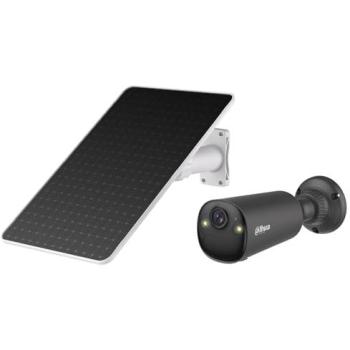 Cámara de vigilancia Dahua Apollo Bullet C1 8MP WiFi IP exterior con panel solar y resolución 4K Ultra HD