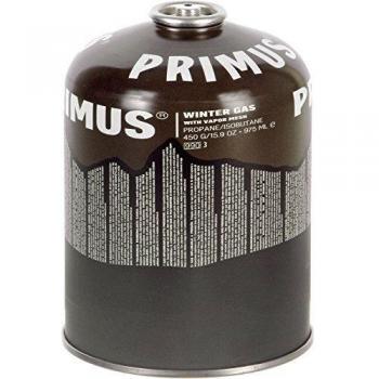 Cartucho de gas con válvula compatible con Primus Winter Gas - Mezcla de propano/isobutano para bajas temperaturas