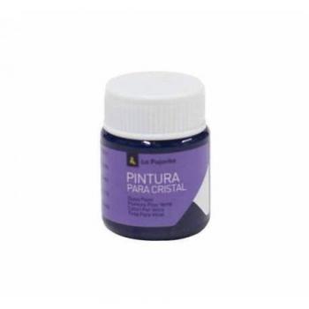 Pintura para cristal al agua azul 25ml La Pajarita 189171