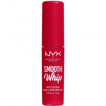 NYX Professional Makeup Smooth Whip Matte Lip Cream, Velvet Lipstick with Smoothing Effect, Shade 13 Cherry Creme, 4 ml