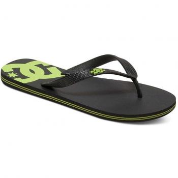 DC Shoes Spray M Sndl, Sandalias con Plataforma Plana para Hombre, Negro