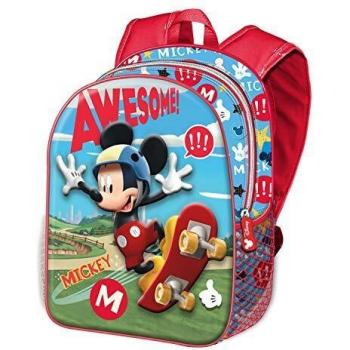 KARACTERMANIA 37445 Mickey Mouse Skater - Mochila 3D
