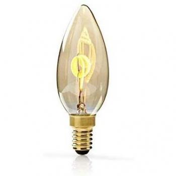 Nedis Bombilla de Filamento LED Ate nuable E14 de Estilo Vint