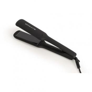 Plancha de Pelo CREATE Ceramic Styler Max - Revestimiento Cerámico, Placas XL, 5 Temperaturas, Cable Giratorio 360º, Función Alisado y Rizado, 68W