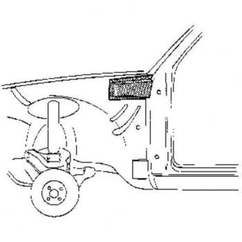 Van Wezel 3723353 Guardabarros Interior