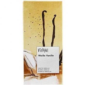 Chocolate Blanco con Vainilla Bourbon BIO - Vivani - 80g