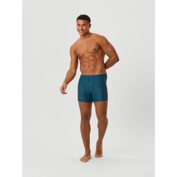 Borg Stretch Swim Shorts, Blue, XXL