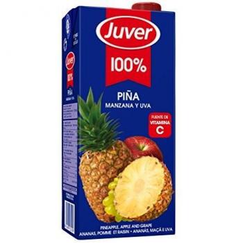 Juver 100% Zumo de Piña, 1L