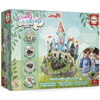 Puzzle 3D Dream Gardens - Castillo Jardín Encantado 2 en 1
