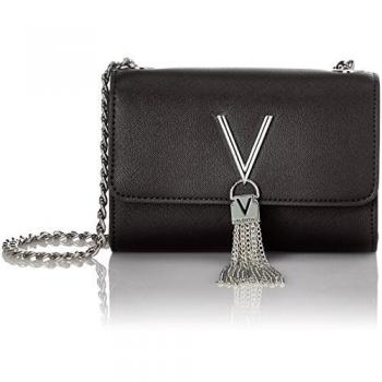 Mario Valentino Women's Divina SA Clutch, 4 x 11.5 x 17 cm Black Size: One size