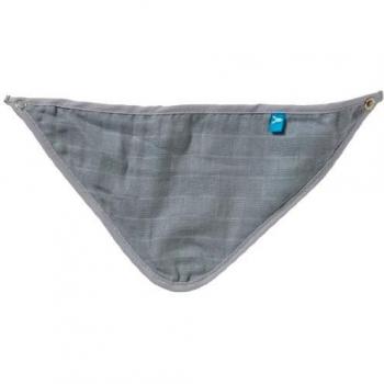 Wallaboo - Babero y pañuelo de cuello, color gris