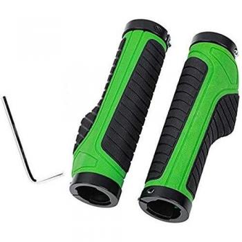 Mango de bicicleta, cómodo mango de goma antideslizante para bicicletas, adecuado para bicicletas de montaña, bicicletas de carretera y bicicletas plegables con un diámetro de 22,2 mm.