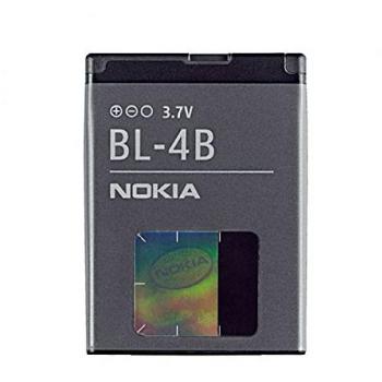 Nokia BL-4B Bateria Li-Ion, 700 mAh, para Nokia 2630 / 2760 / 5000 / 6111 / 7070 prism / 7370 / 7373 / 7500 Prism / N76 con MyTouch bolsa