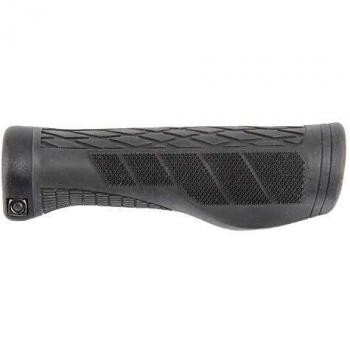 Puños Ergo Fijos Cloud M-wave de 132 mm en goma negra, por set