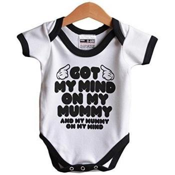 Snoop Dogg Got My Mind on My Mummy Funny Baby Grow Cool Baby Gift Negro Trim