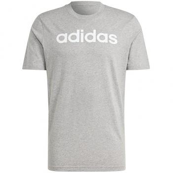 ADIDAS M LIN SJ T CAMISETA GRIS VIGORE/BLANCO