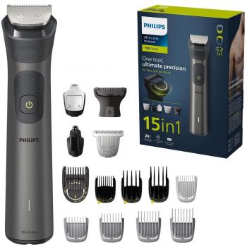 Philips Recortadora de Barba 15 en 1, Series 7000, MG7950/15