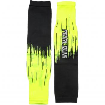 Pearl Izumi Select Thermal Lite Manguitos – Stormy, primavera/verano, unisex, color Screaming Yellow Streamline, tamaño medium