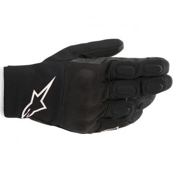 Guantes de motocicleta Alpinestars S Max Drystar - Impermeables, Protección Nudillos, Certificados CE - Negro Blanco (3XL)