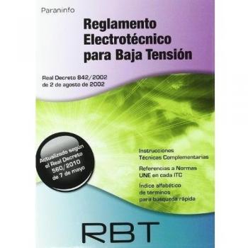 RBT. Reglamento electrotécnico para baja tensión