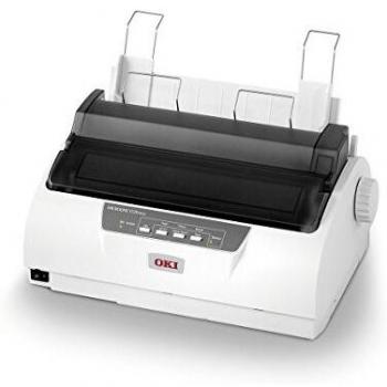 OKI ML1120 Eco - Impresora matricial de 9 Agujas, Color Blanco