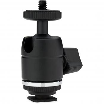 Kupo KG010011 Mini Ball Head with Hot Shoe Adapter