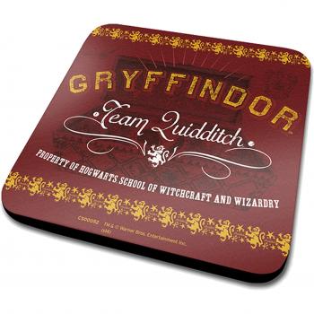 Harry Potter – Posavasos, diseño de Quidditch con inscripción en inglés