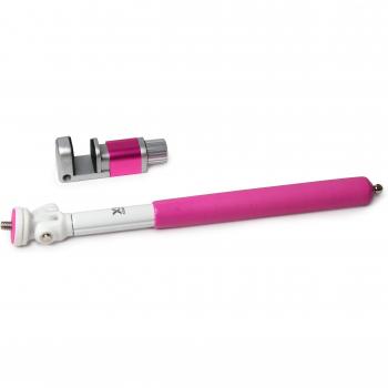 XSories MESHS Me-Shot - Pértiga telescópica para Smartphone, Color Rosa